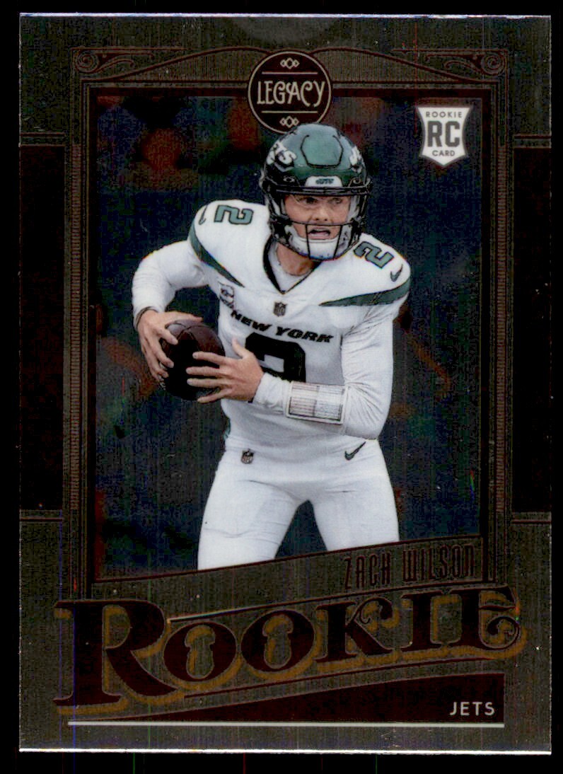 2021 Panini Chronicles Legacy Zach Wilson Rookie New York Jets #217