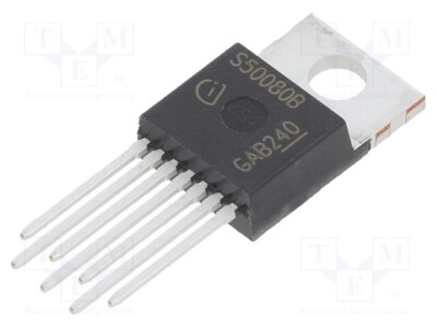 Produktbild von 2 Stück BTS50080-1TMB – Leistungsschalter TO-220-7, Geeignet Für Hochstromanwendungen