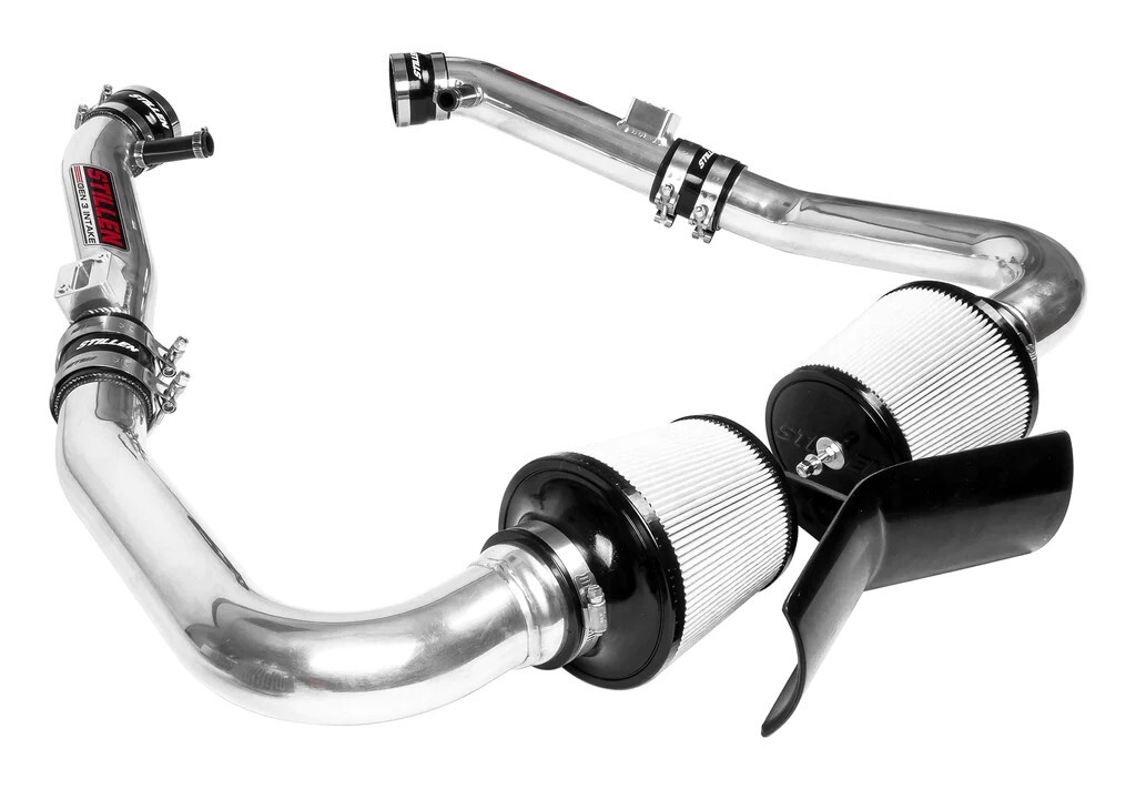 Fits 09-13 G37 Q40 Sedan Stillen Ultra Long Dual Tube Dry Intake