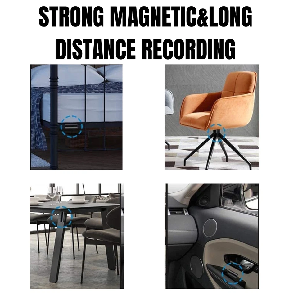 Spy Digital Voice Activated Recorder Mini Hidden Audio Dictaphone Device 16/32GB - Image 4 of 4