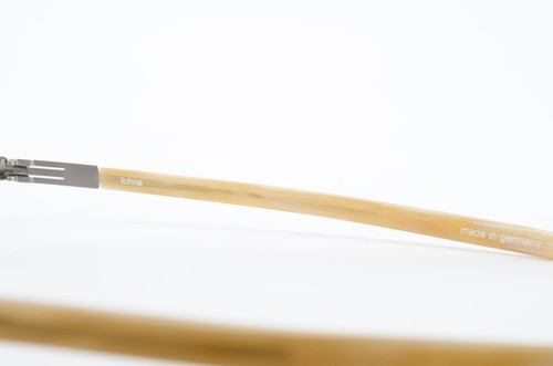 Ic! Berlin Glasses Frame Model Lohne Silver-Grey Beige Square Curves Steel+Case - Picture 8 of 12