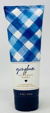 1 GINGHAM BATH BODY WORKS 24 HOUR MOISTURE ULTRA SHEA BODY CREAM LOTION 8 OZ