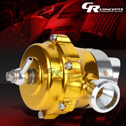 35 PSI 50MM TURBOCHARGER/INTERCOOLER GOLD ALUMINUM BLOW OFF VALVE