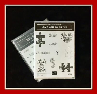 Stampin' Up! LOVE YOU TO PIECES Stamps & PUZZLE PIECES ...