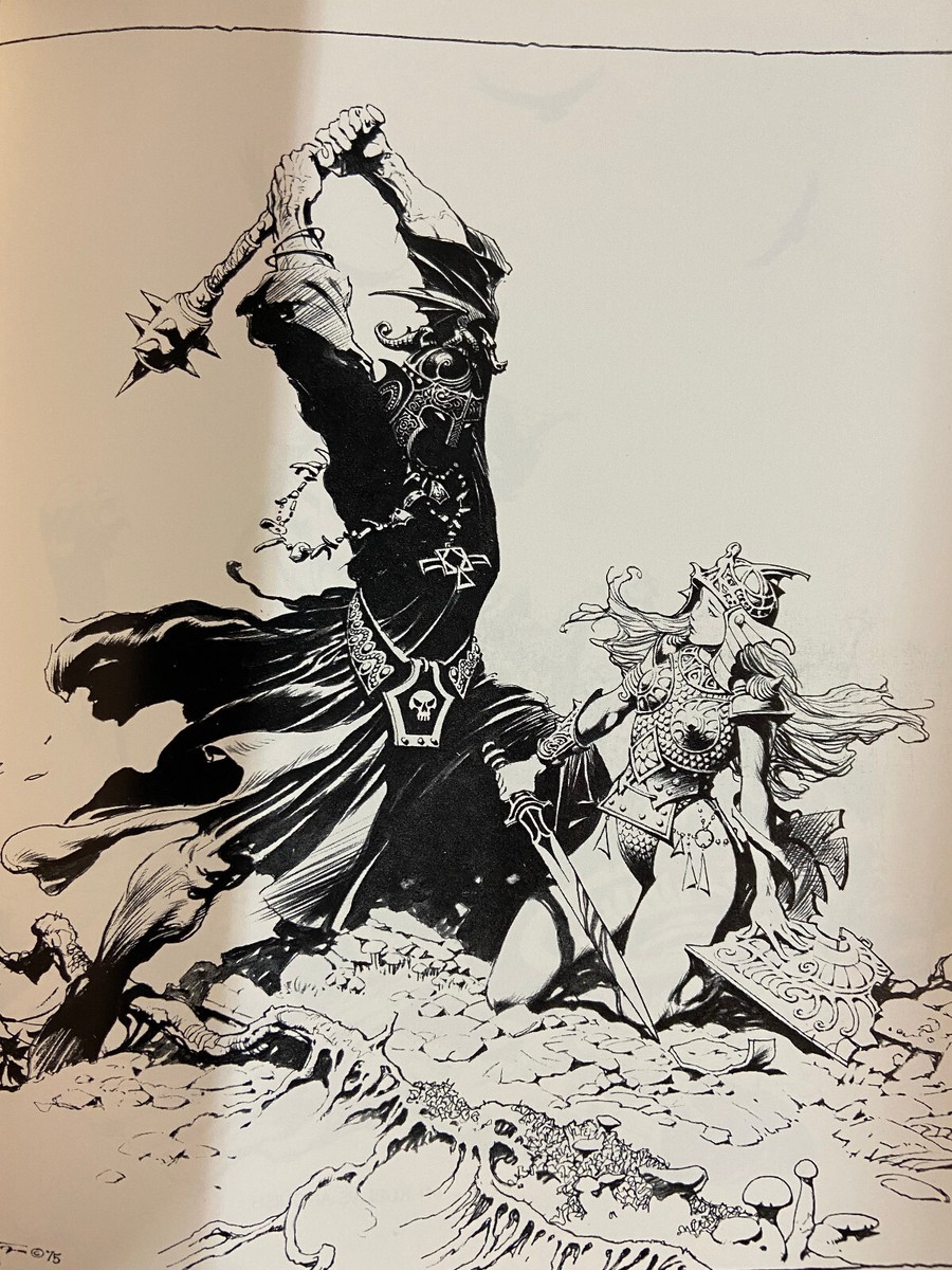 THE FANTASTIC ART OF FRANK FRAZETTA BOOK 2 VF | eBay