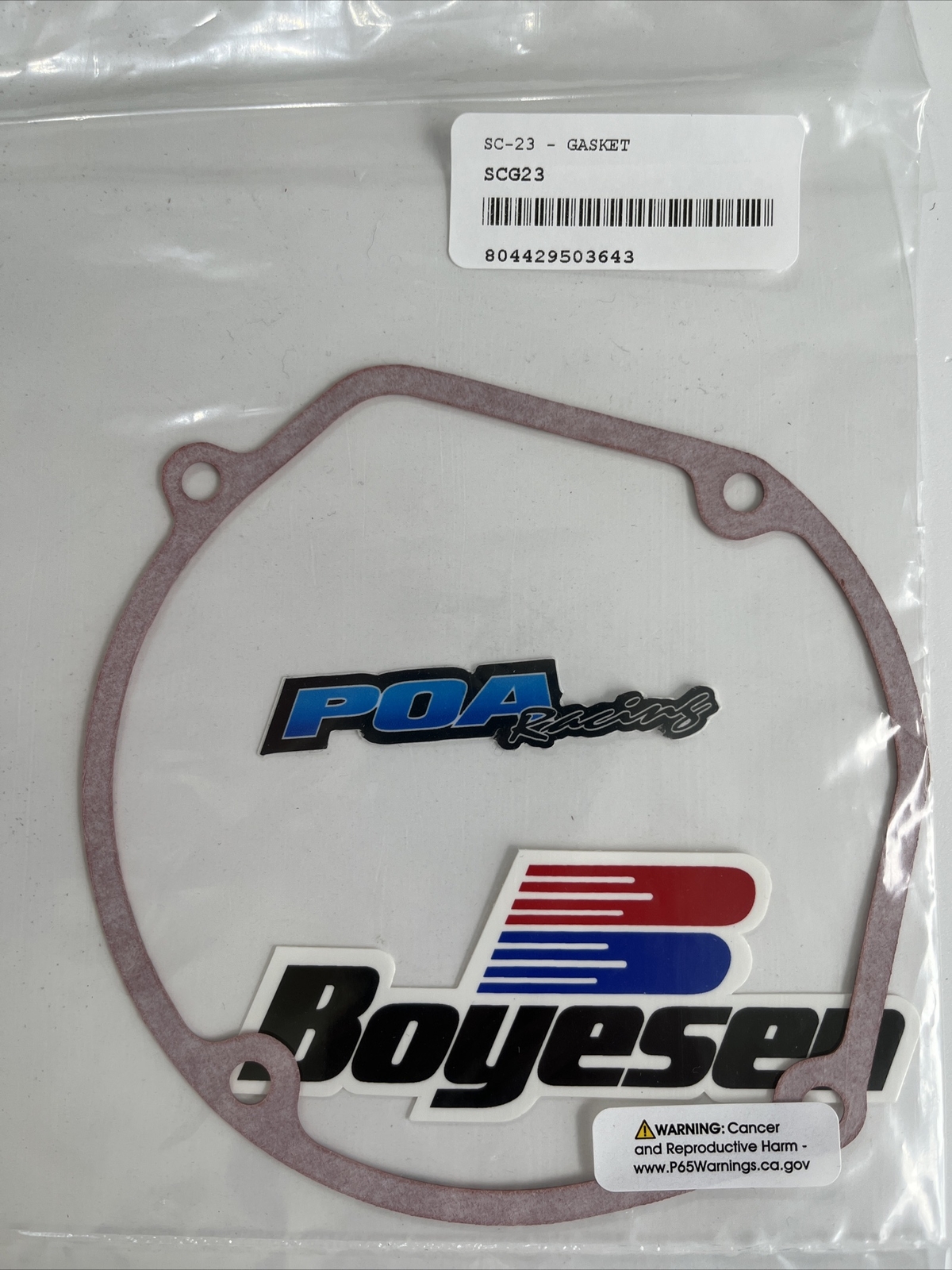Boyesen Ignition Cover Gasket SUZUKI RM250 96-08