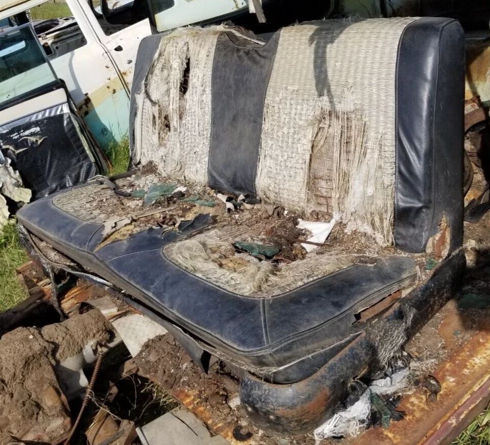 Juego de asientos delanteros y traseros Ford 1957 1958 57 58 4 puertas sedán rural Fairlane Foto 2 de 4