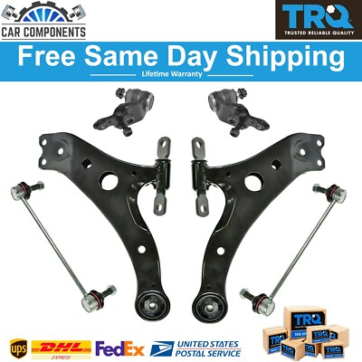 TRQ New 6 pc Steering Suspension Kit For 2007-2018 Lexus ES300h Toyota Avalon