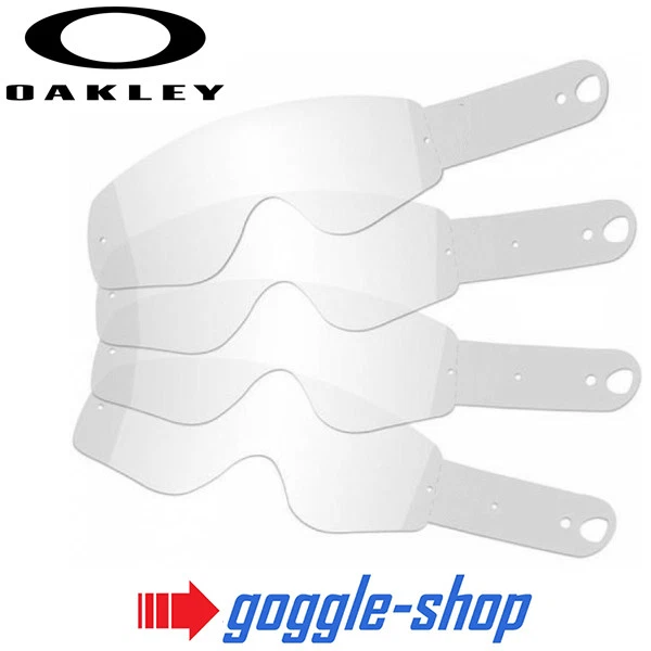 GOGGLE-SHOP MOTOCROSS GOGGLE TEAR-OFFS to fit OAKLEY