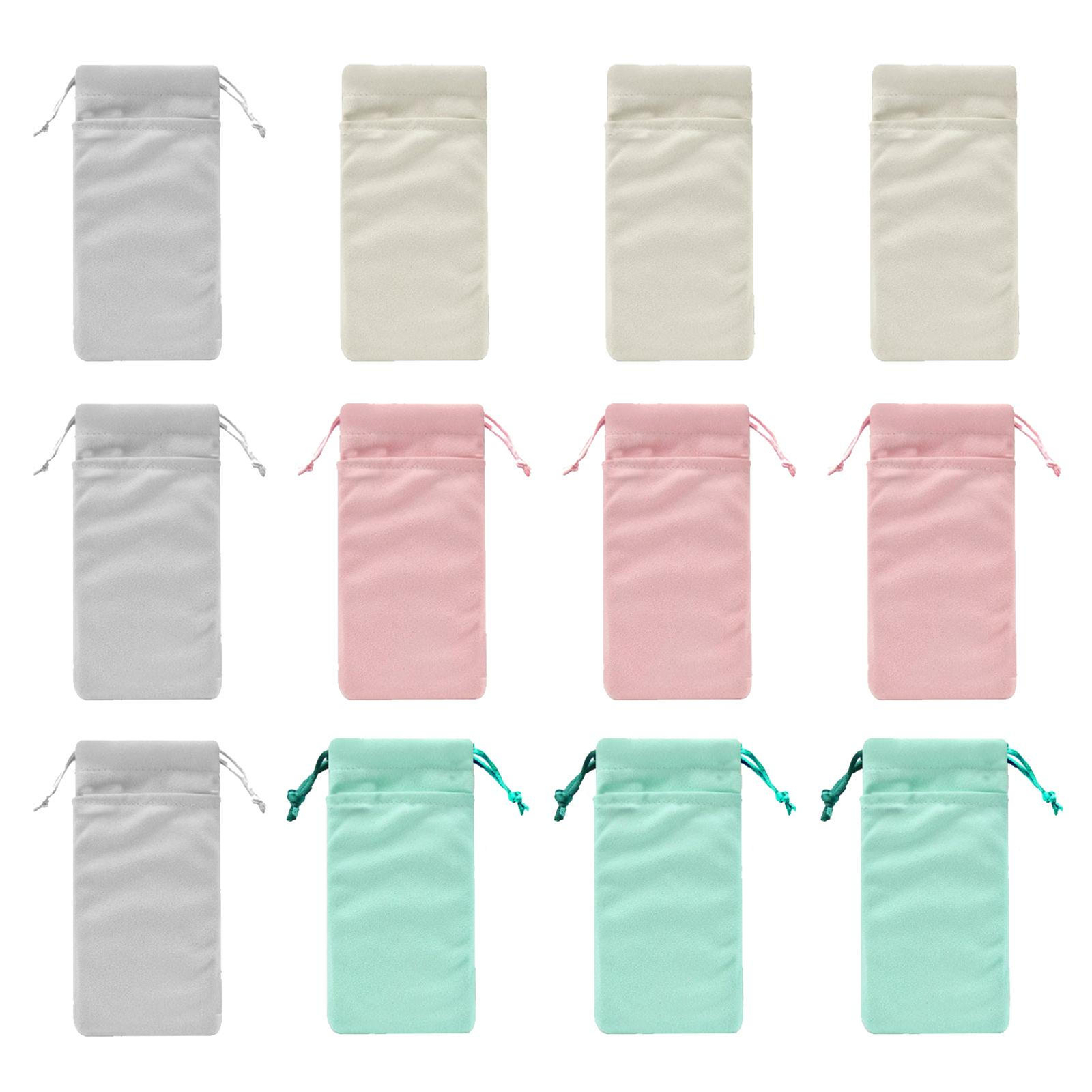 Soft Flannel Charger USB Cable Phone Bag Pouch Portable Storage Case Protection