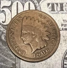 1906 Indian Head Cent Penny - Free Shipping