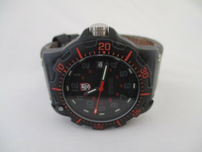 Luminox Black Buckle Band Analog Watch 200 Meters Water Resistant Swiss Made