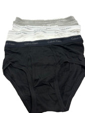 Calvin Klein Underwear Brief Mens Cotton Classic Fit 5 Pack NP2006S MULTI,M NWOT