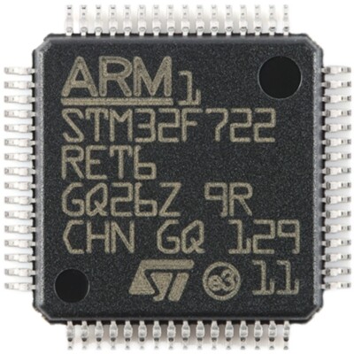 STM32F722RET6 LQFP-64 ARM Cortex-M7 32-bit microcontroller-MCU