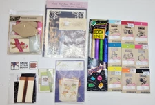 MIXED LOT OF CRAFT SUPPLIES  15 pcs of Goodies  Mixed Crafts - New