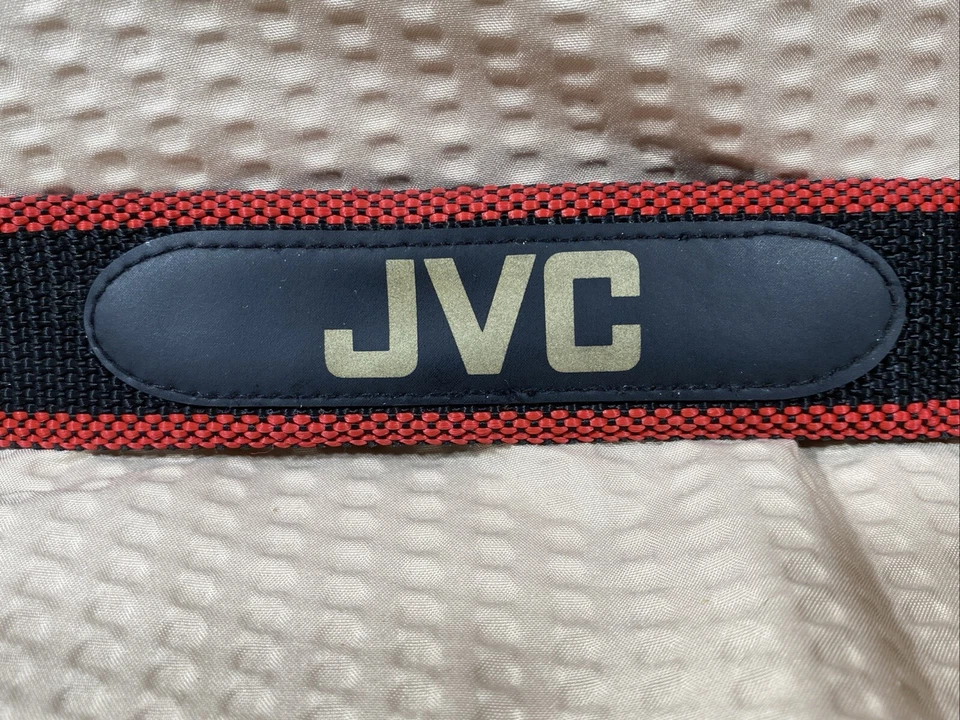 Vintage JVC Video Camera Camcorder 30” Red & Black Shoulder / Neck / Arm Strap - Image 4 of 4