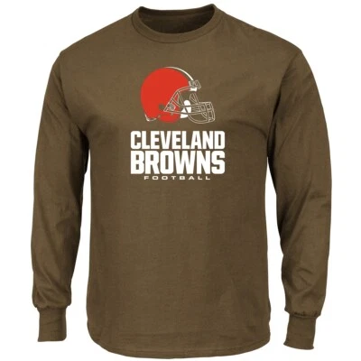 NFL Shirt Cleveland Browns Langarm Critical Victory 3 Longsleeve Tee Football