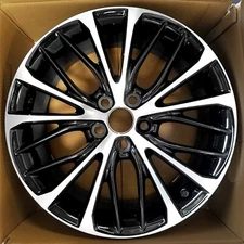 For Toyota Camry OEM Design Wheel 18" 18-21 Alloy BLACK Replacement Rim 75221B