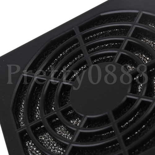 5 x Black PC Computer Dustproof Mesh Case Fan Dust Filter Cover Grill 60mm - Afbeelding 6 van 8