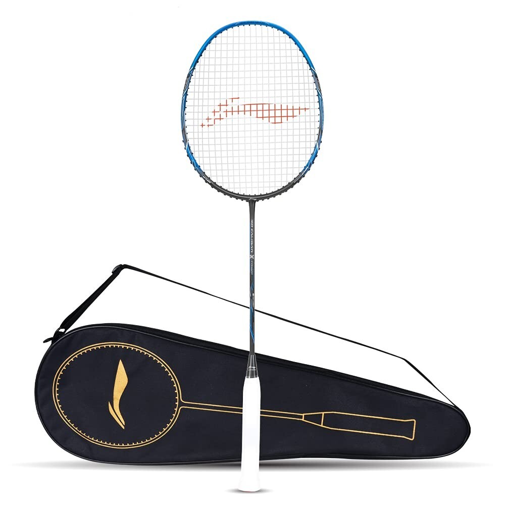 Sports Play Li-ning 3D Calibar X Combat Carbon Graphite Strung