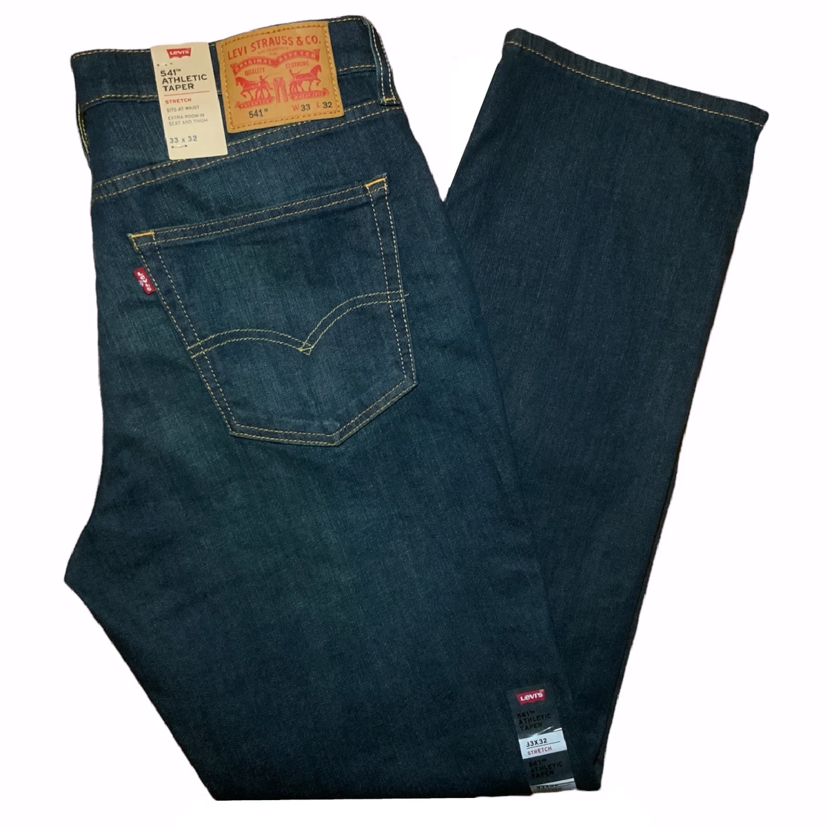Levi s 541 Denim Jeans NEW Athletic Fit Slight Taper Mens Size