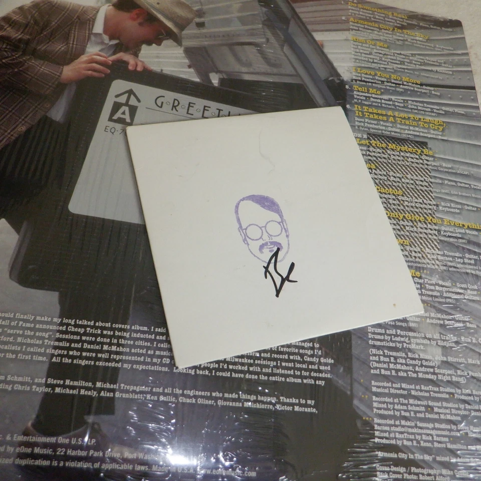 BUN E.'s Basement Bootlegs CD Gigs 79-94 SIGNED Greetings From Bunezuela LP viny - Image 2 of 4