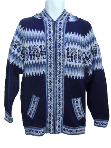 WHOLESALE LOT OF 10 ELEGANT & SOFT ALPACA ZIG ZAG ADELLA CARDIGAN SWEATER 10V - Picture 3 of 10