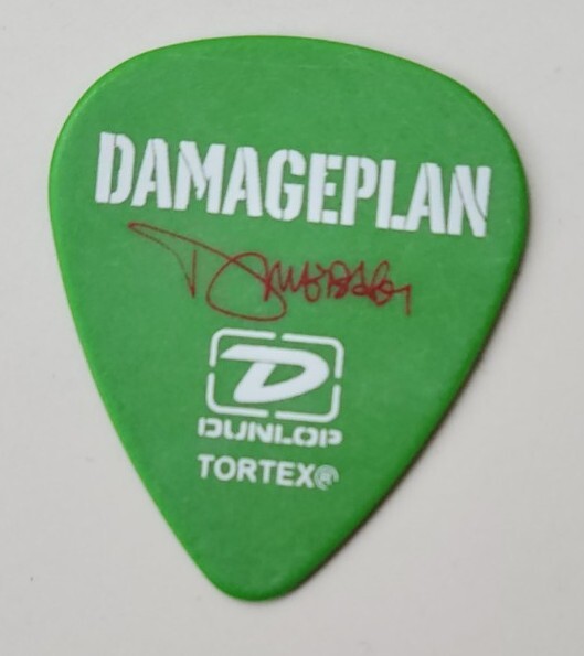 DAMAGEPLAN ツアーピック DAMAGEPLAN ツアーピック Dimebag Darrell Damage Plan Guitar