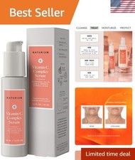 Vitamin C Complex Face Serum, Plus Hyaluronic Acid Vitamin E, Anti Aging Sk...