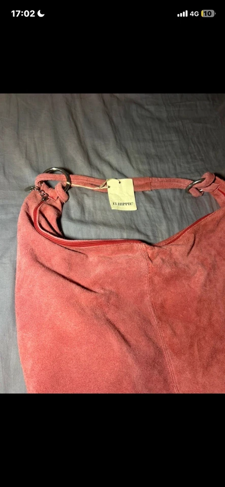 Sac hobo It Hippie daim rose – neuf avec étiquette – style bohème - Photo 4/4