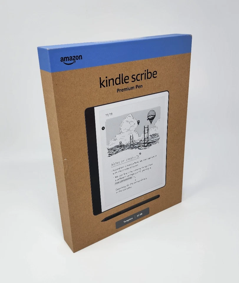 Amazon Kindle Scribe 32GB w/ Premium Pen, Tungsten (2024, 2nd Gen) New & Sealed! - Image 3 of 4