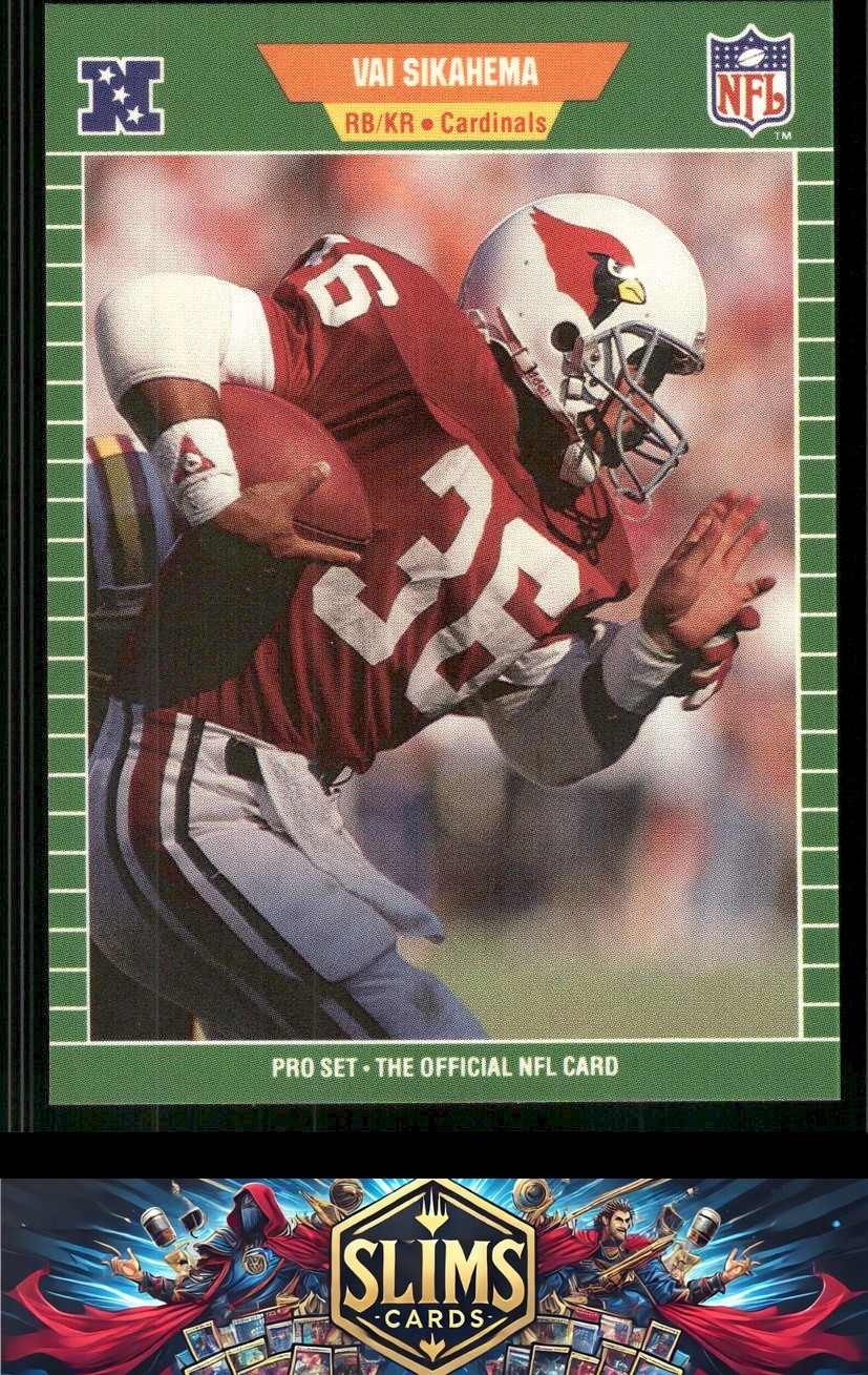 1989 Pro Set #338 Vai Sikahema