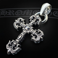 Authentic Chrome Hearts Large Filigree Cross ...