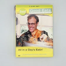 Food Network Good Eats All In A Days Eatin' 3 dvd set recipe homecooking foodie