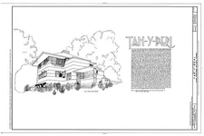 Photo:Tan-Y-Deri, Taliesin, Spring Green, Sauk County, WI