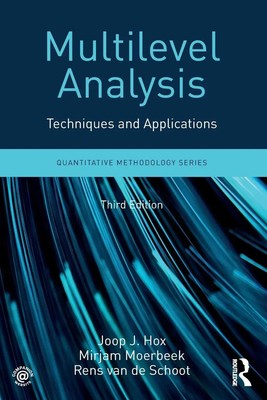Multilevel Analysis Techniques and Applications, Third Edition Joop Hox (u. a.)