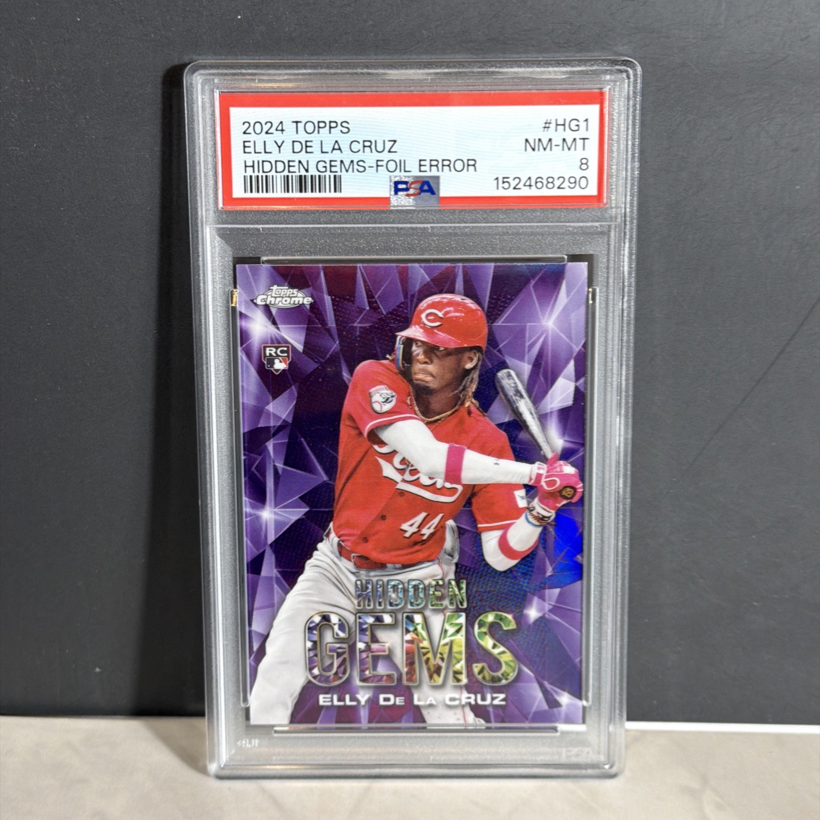 2024 Topps Topps Chrome Foil #HG-1 Elly De La Cruz front