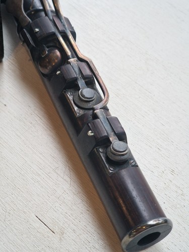 Rudall & Rose Antique Flute Silver & Wood Patent Head Pre 1846 - Picture 8 of 19