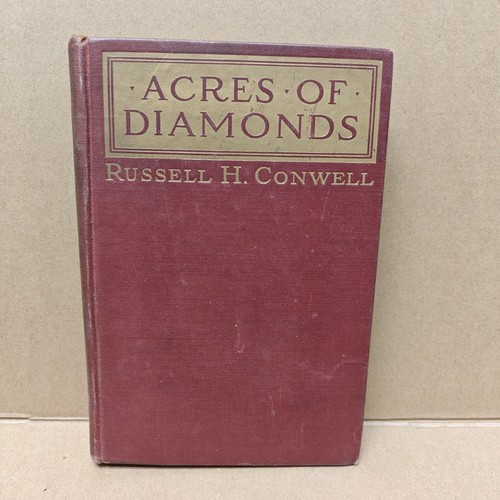 Cover of Acres of Diamonds - Russell Conwell - Harpers - HC - No DJ - 1915 (1-2)