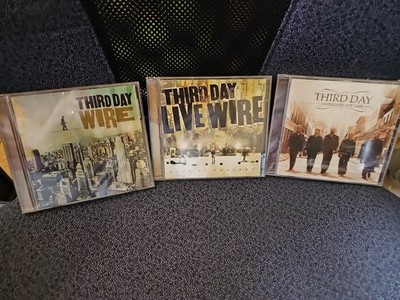 Third Day: Wire CD & Live Wire & Wherever You Are (SEALED) 3 CD Lot