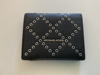 Portemonnaie von Original MICHAEL KORS  schwarz Saffianoleder