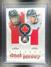2007 In the Game O Canada Dual Relic Sam Gagner / Steve Downie