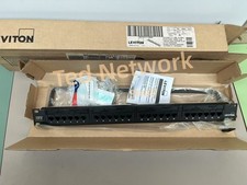 Leviton 69586-U24 CAT6 eXtreme 6 Universal Patch Panel 24-Port 1RU T568B - A