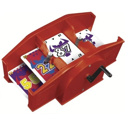 Amigo 05000 Spielezubehör Kartenmischmaschine Rot - Bild 1 von 3