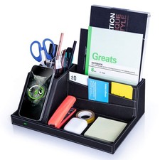 Valet Tray, Built in Wireless Charging Pad, Nightstand Organizer, Dresser Org...