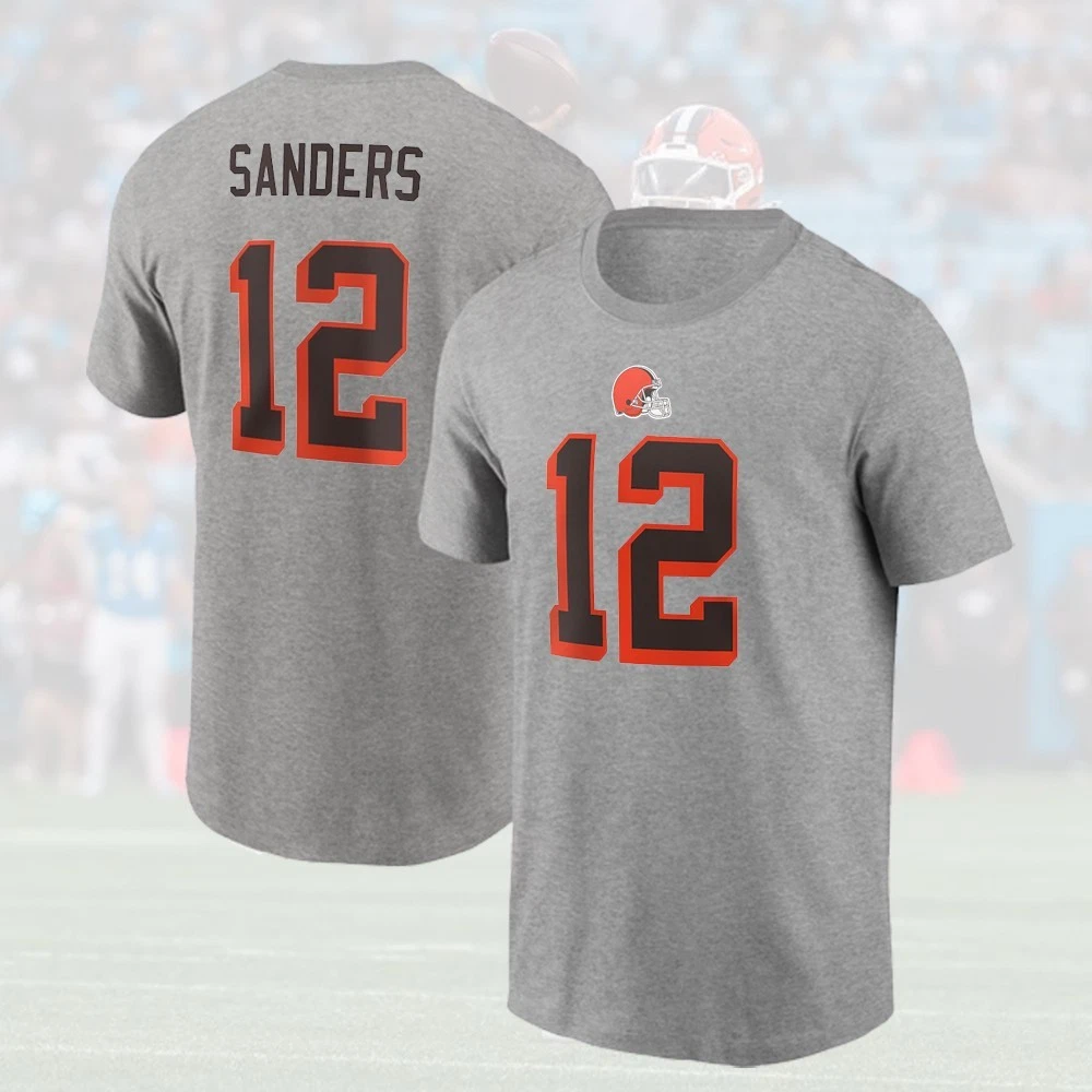 Shedeur Sanders #12 Cleveland 2025 Football Player Name & Number