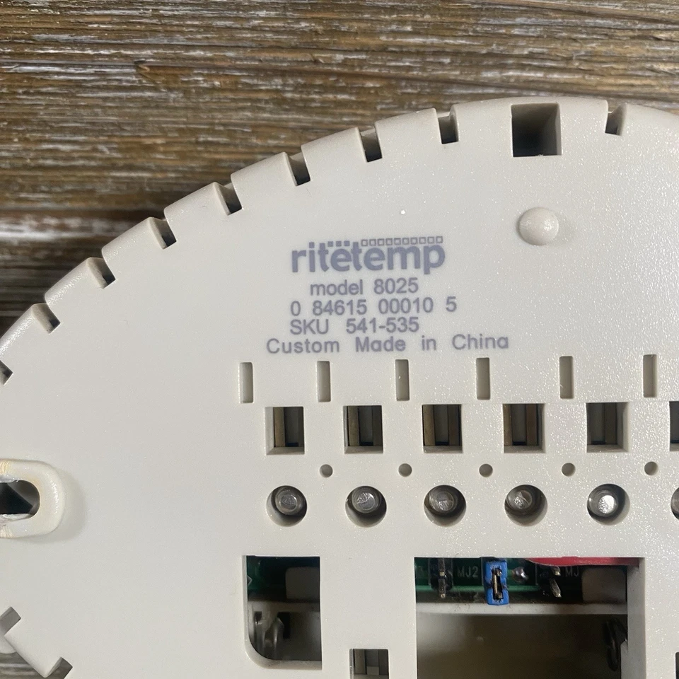 RiteTemp Universal Electric Digital LCD Thermostat 8025 Tested And Works! - Image 3 of 4