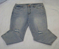 Women's Terra  Sky Distressed Jeans - 18W