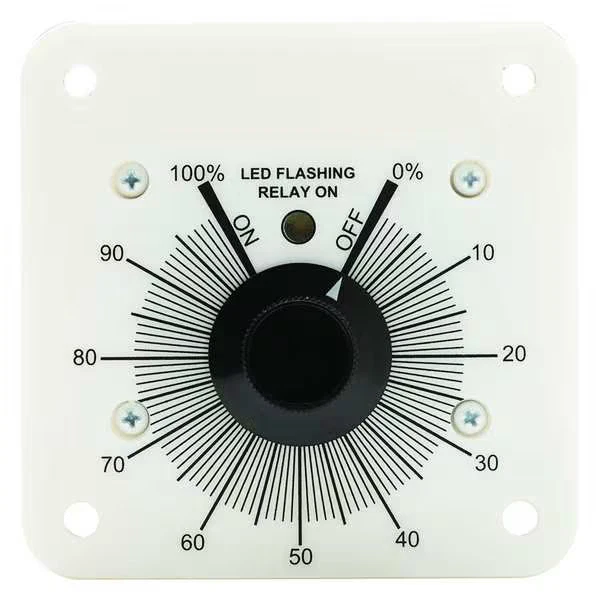 Macromatic Percentage Cycle Timer,10A,3-1/2" W PTA2030SB Macromatic PTA2030SB - Image 3 of 3