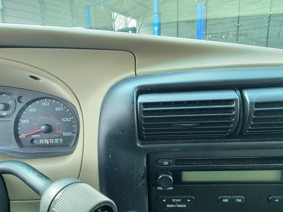 Ford Ranger Mazda B3000 B4000 Center Bezel Radio Fog Light Trim Black 1998-2011 Foto 2 de 4